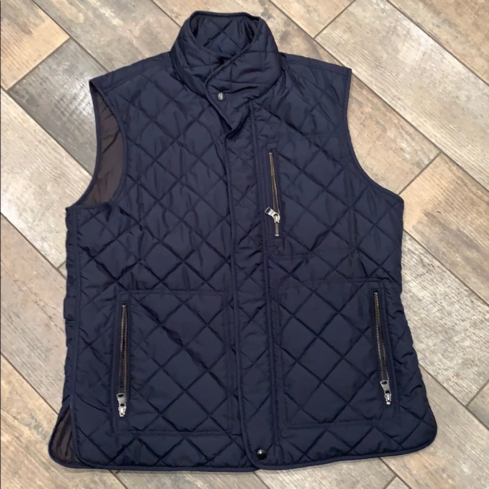 Men’s Banana Republic Navy Vest-L